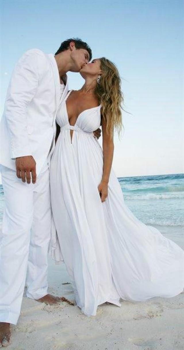 Wedding Dress Dresses Summer Beach Wedding Dress Dresses Summer Beach Y Deep V Neck Spaghetti Straps Chiffon